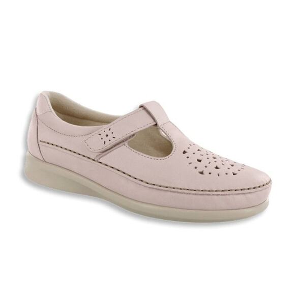SAS Women's Willow‎ EZ Strap Walking Shoe Slip On Loafers Size 10 Pink - Picture 1 of 11